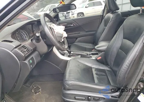 2013 Honda Accord Exl z USA, uszkodzony, nr VIN 1HGCR2F8XDA102497